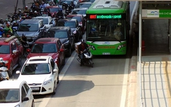 Gắn camera phạt nguội xe lấn làn buýt nhanh